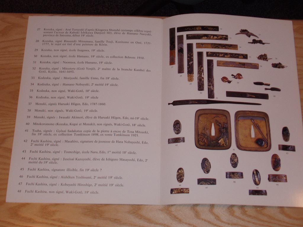 Japon: Kinko - Montures de Sabre Ornementales